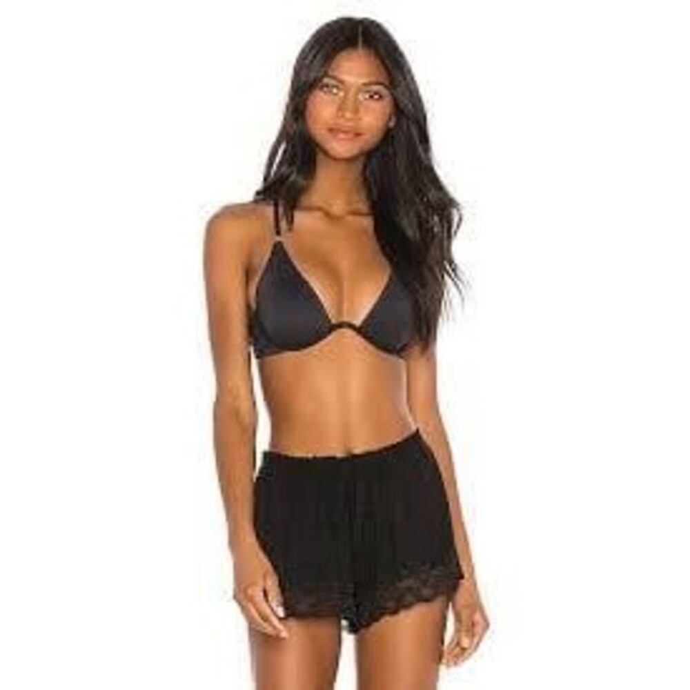 NWT Free People Ari Underwire Bra Black 34D
